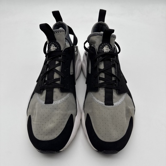 Nike Air Huarache Run Ultra Wolf Grey Black 819685-010 Men's US Size 9 Rare - Picture 6 of 16
